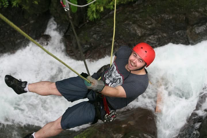 waterfall rappelling tour manuel antonio costa rica